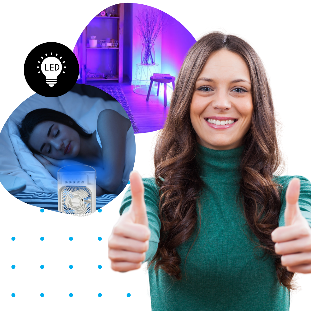 Petit climatiseur portable à eau