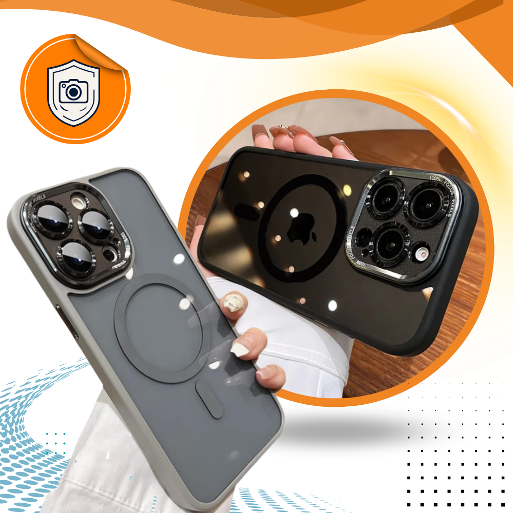 Coque magnétique antichoc pour iPhone