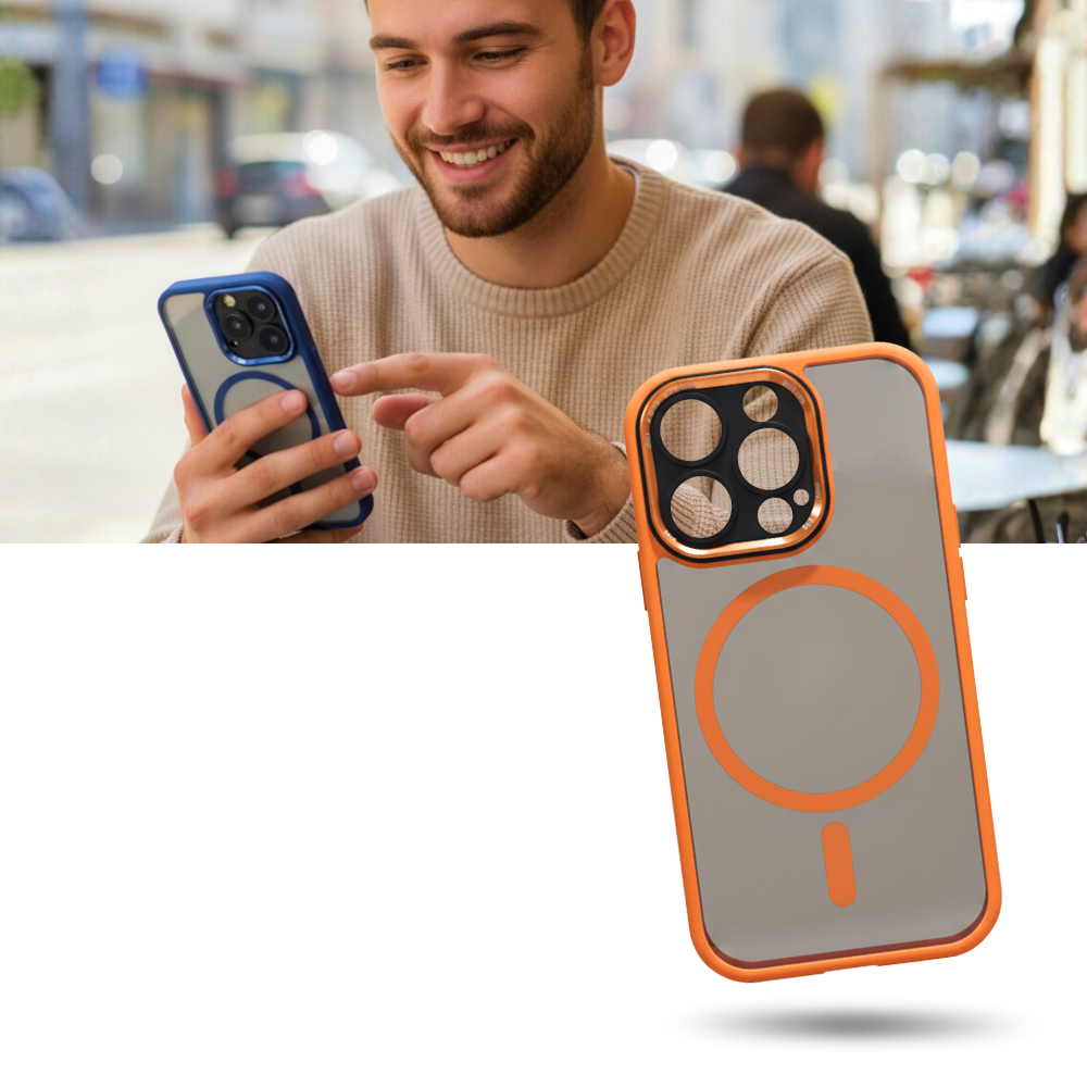 Coque magnétique antichoc pour iPhone