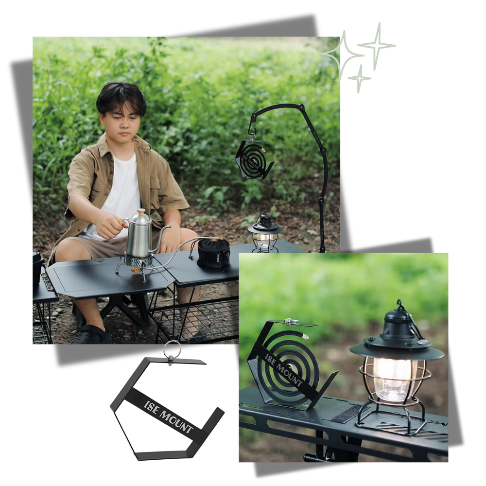 Support en fer pour spirale anti-moustique