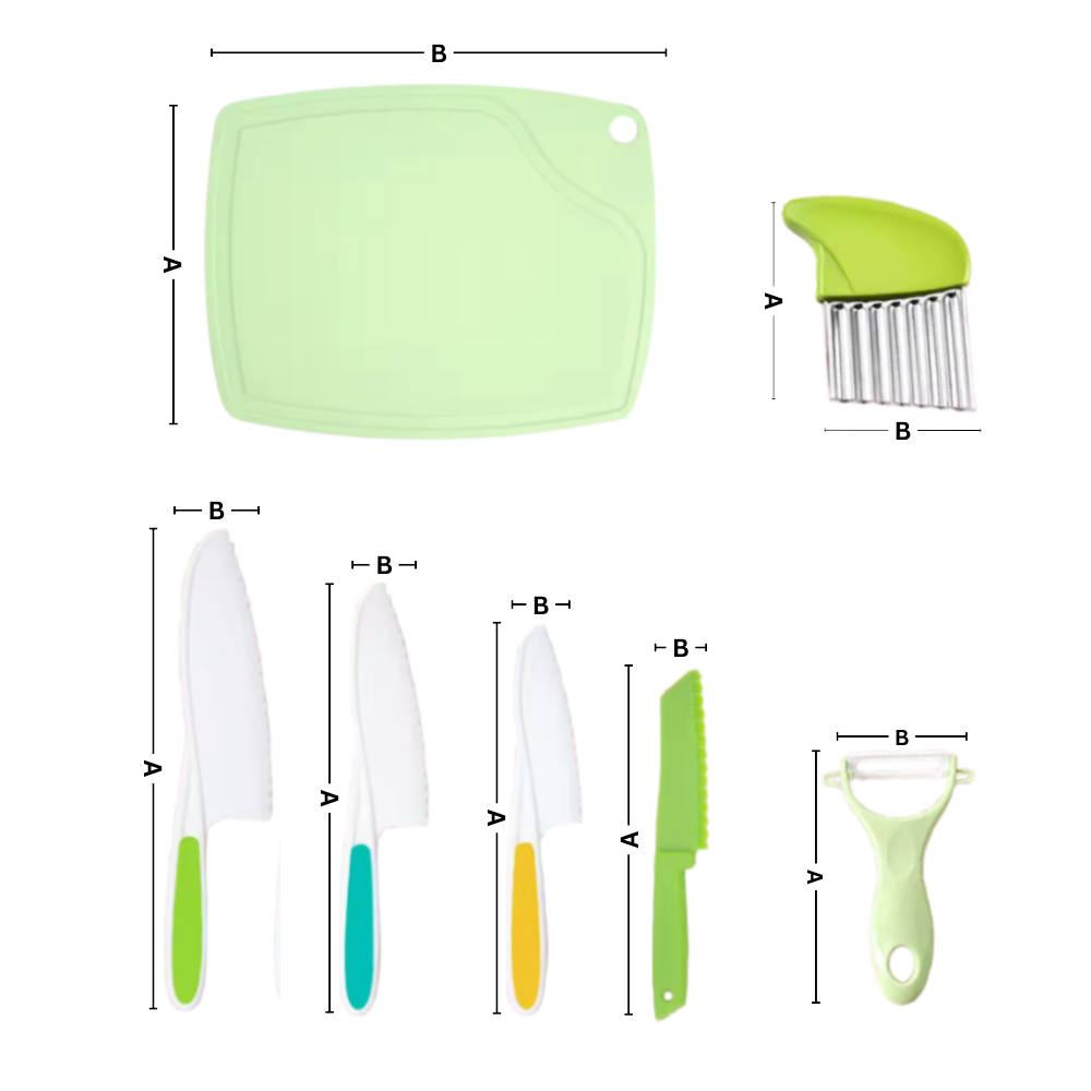 Kit ustensiles de cuisine pour enfants