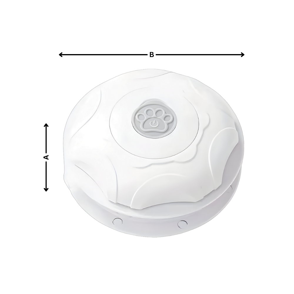 Jouet tapis interactif à plumes pour chatons en phase de dentition