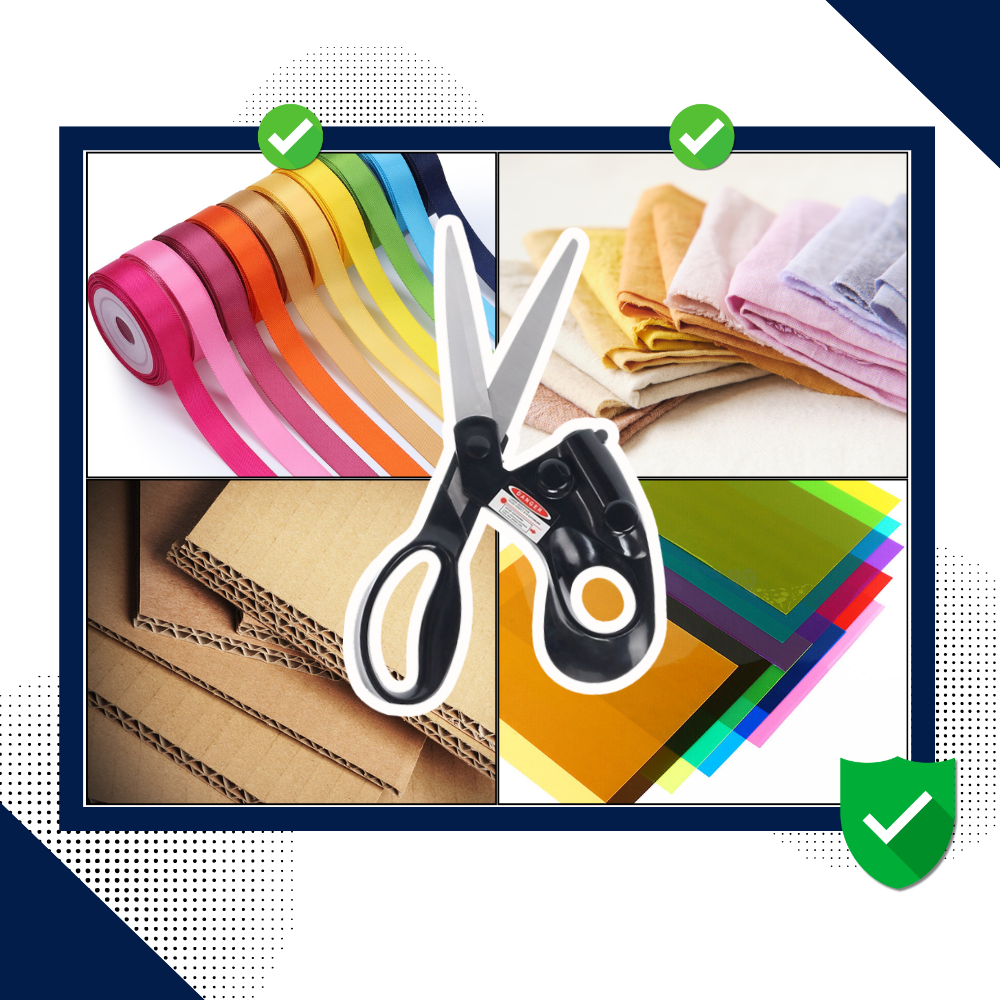 Ciseaux à guidage laser