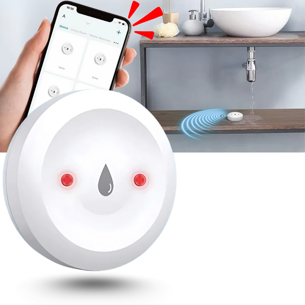Capteur de fuite d'eau sans fil