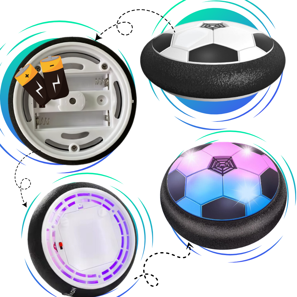 Balle flottante lumineuse à LED