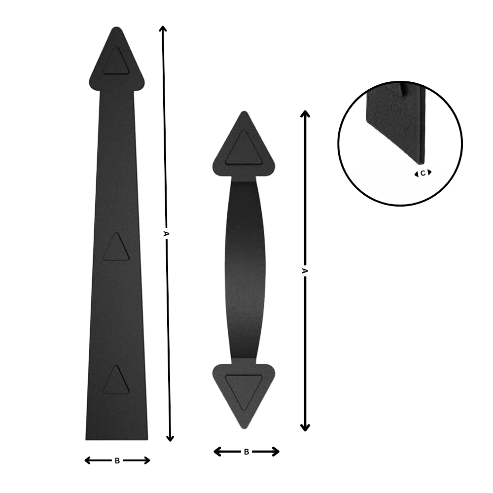 Kit décoratif magnétique pour les portes de garage