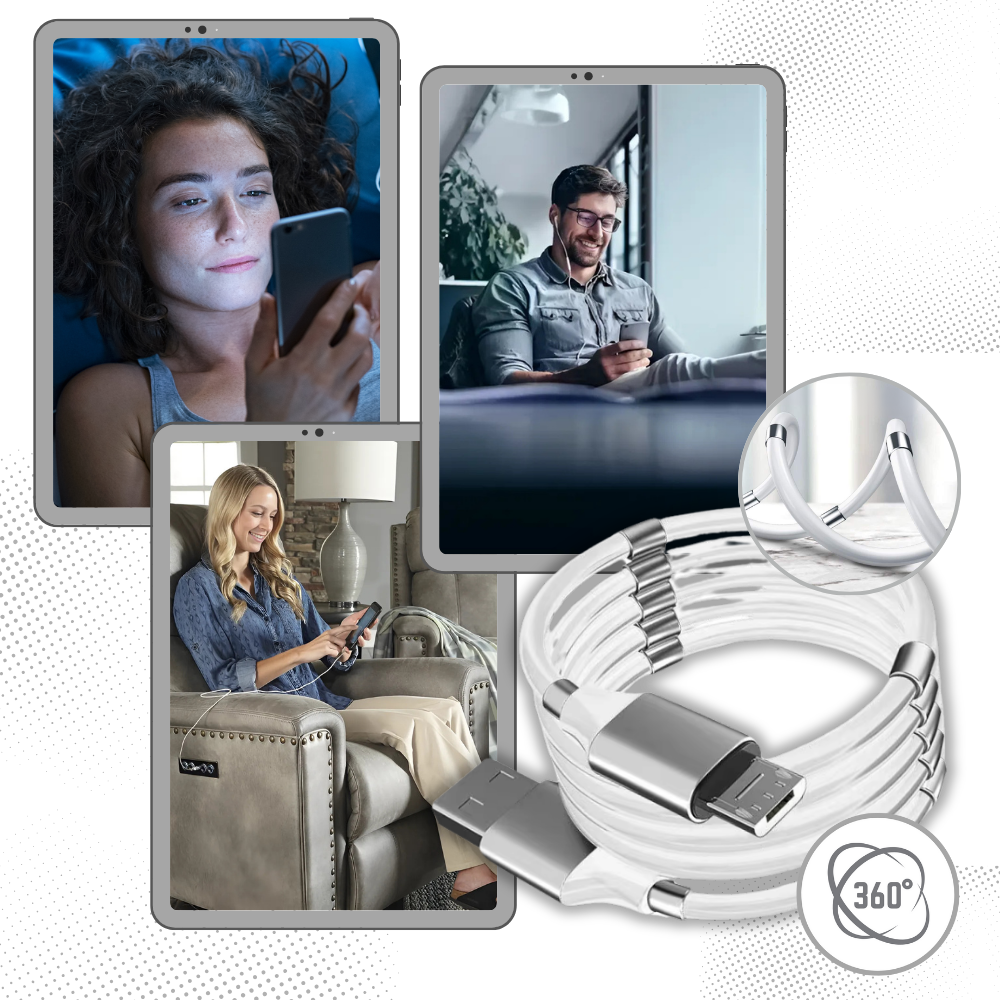 Câble USB magnétique