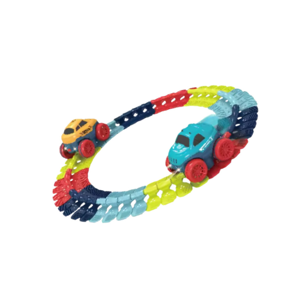 Jouet mini circuit de course de montagnes russes