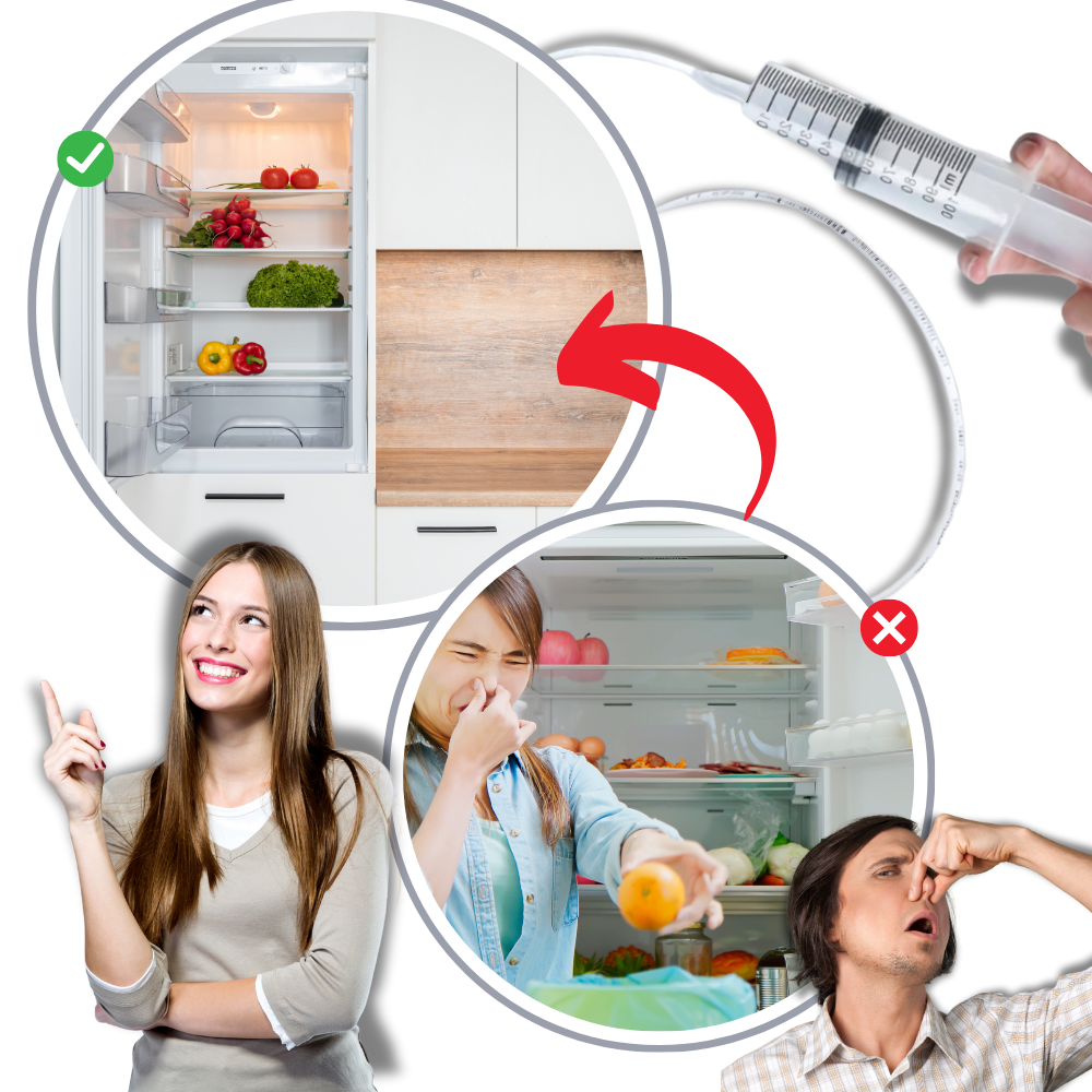 Kit de nettoyage du réfrigérateur pour la réduction des moisissures