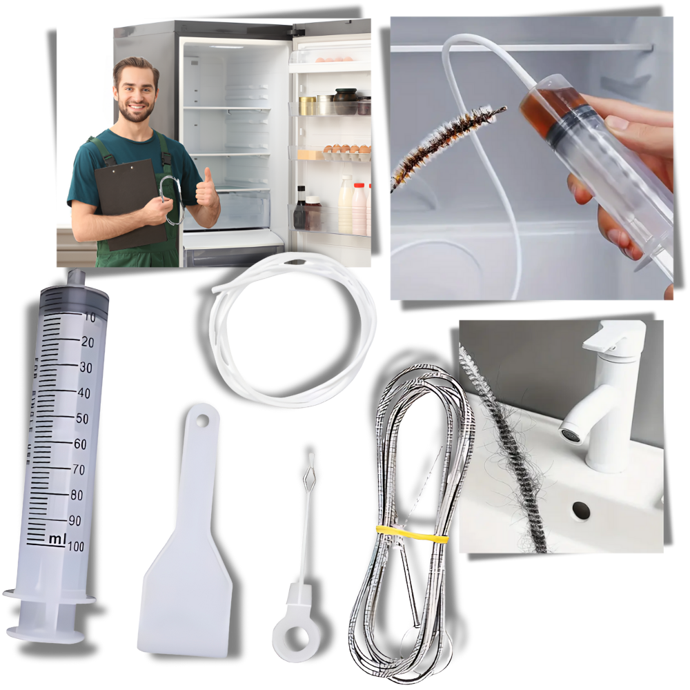 Kit de nettoyage du réfrigérateur pour la réduction des moisissures