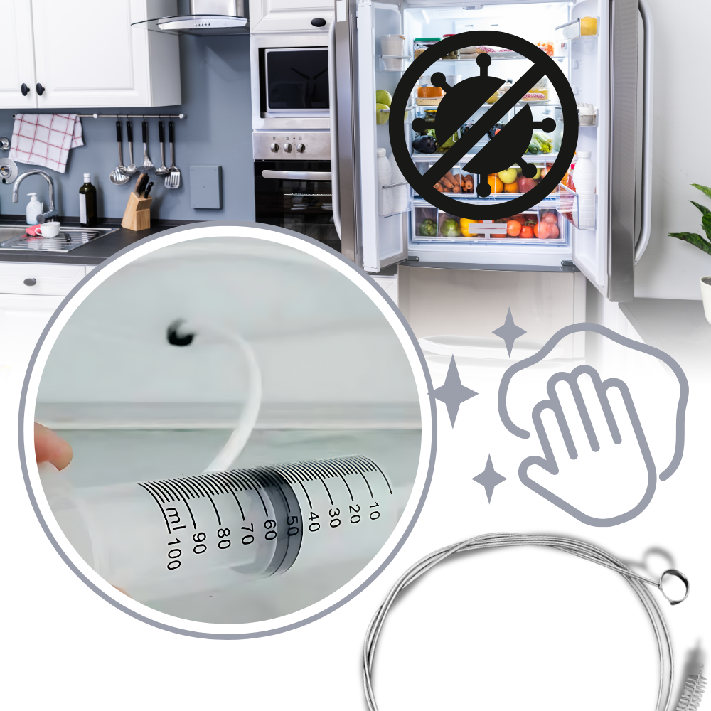 Kit de nettoyage du réfrigérateur pour la réduction des moisissures