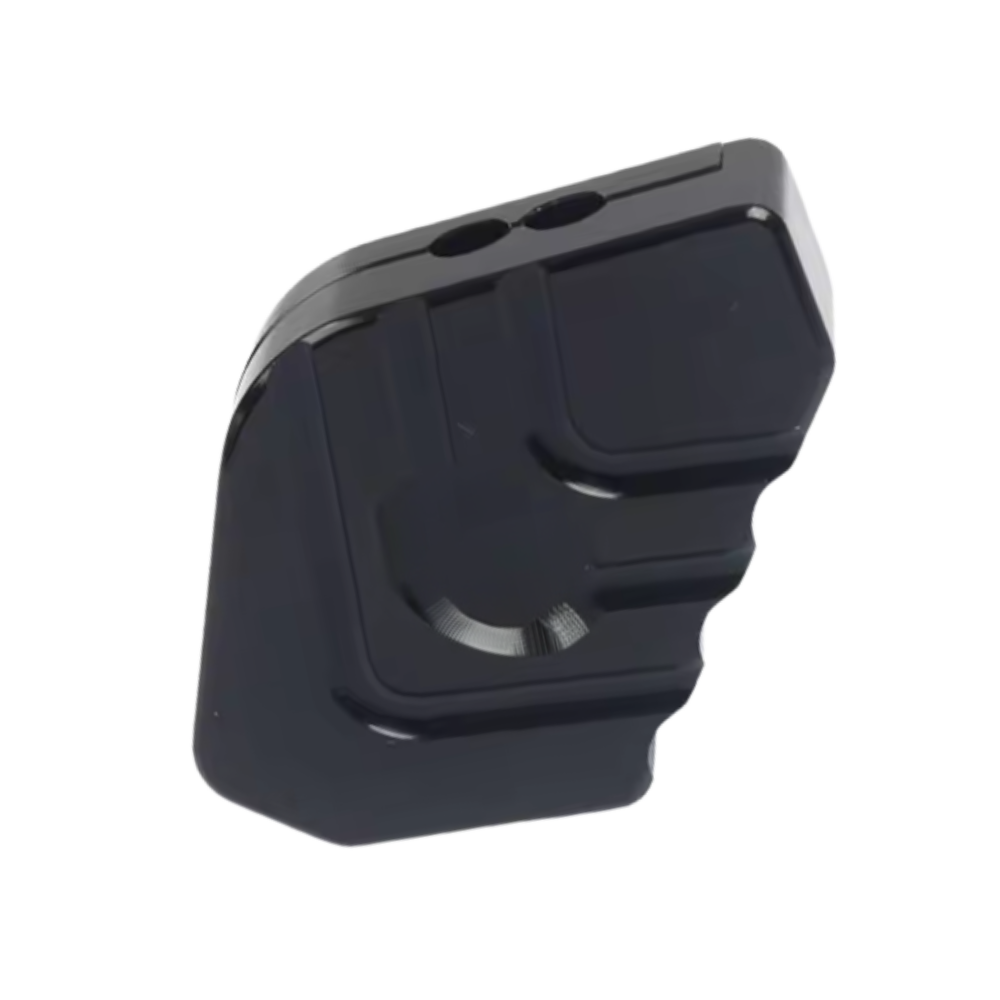 Support levier de béquille et plaque d'extension en alliage pour moto