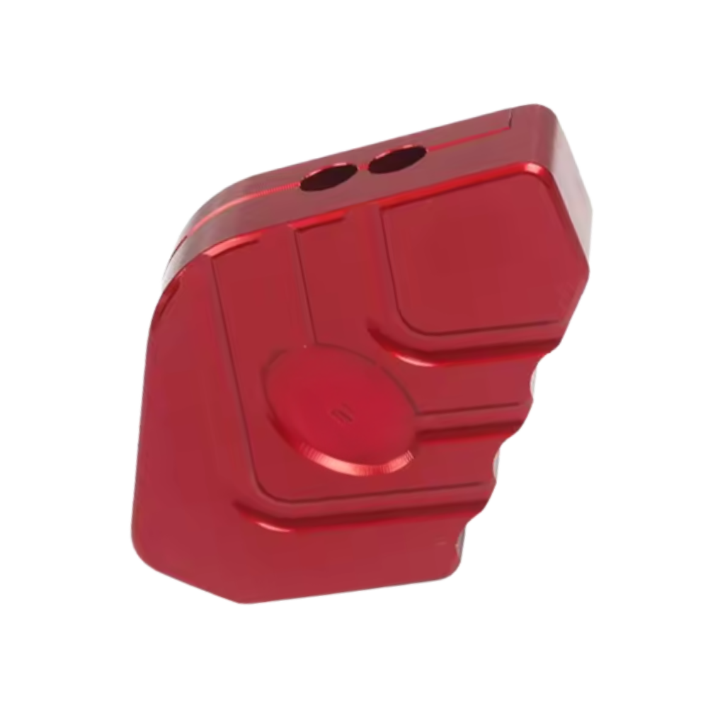 Support levier de béquille et plaque d'extension en alliage pour moto