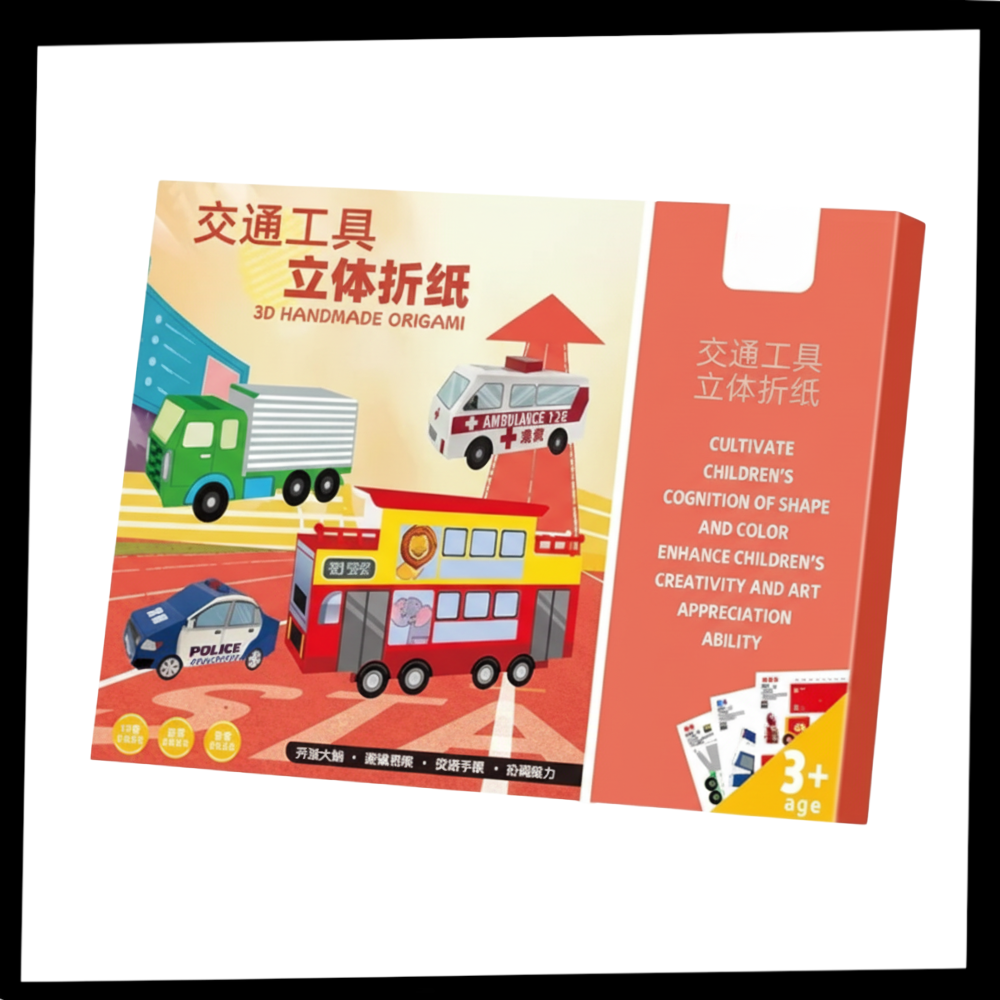 Livre DIY d'origami multithèmes