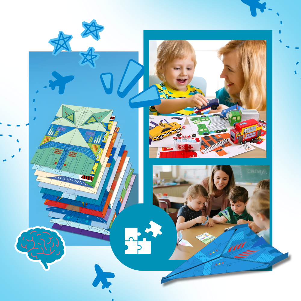 Livre DIY d'origami multithèmes