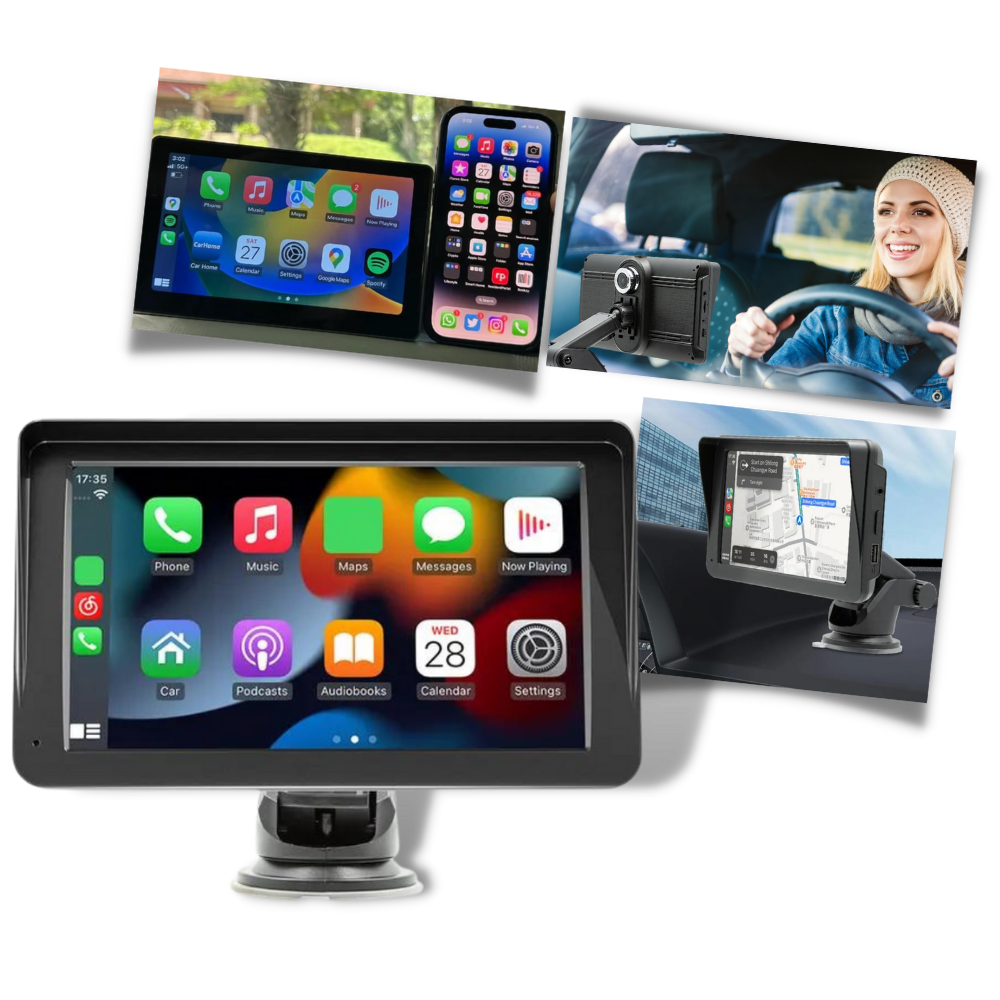 Écran multimédia sans fil pour voiture