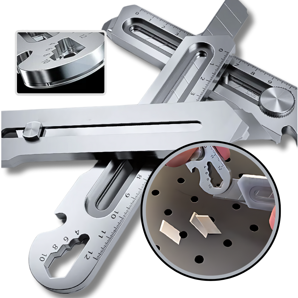 Cutter rétractable polyvalent