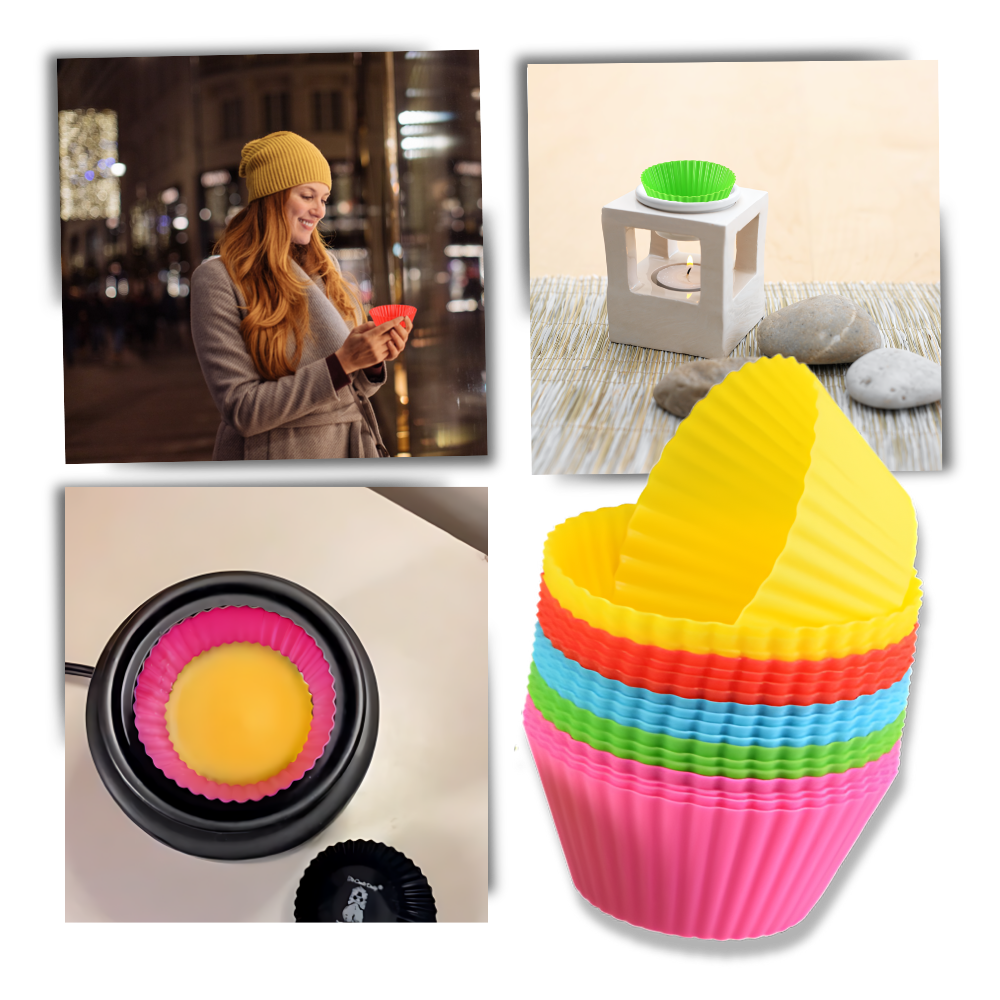 Moule à cire en silicone antiadhésif et résistant à la chaleur