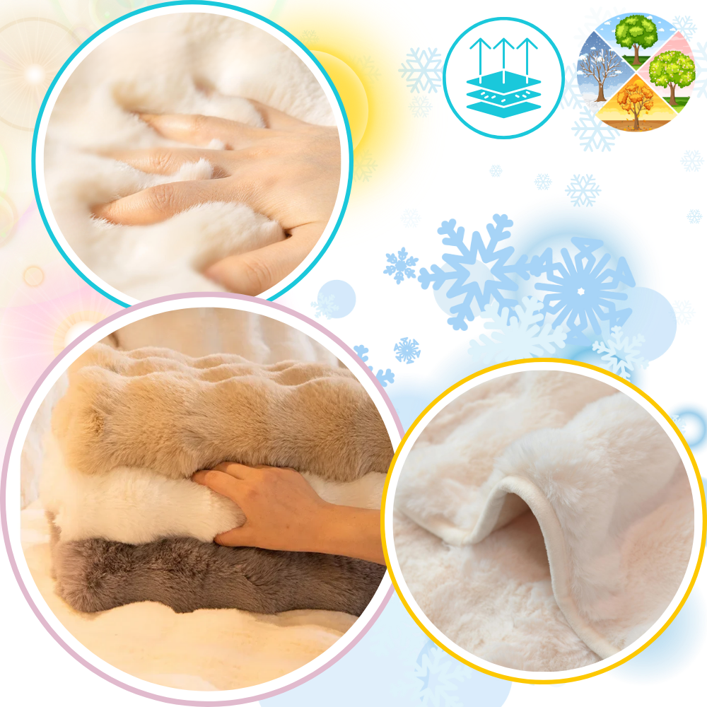 Housse antidérapante pour canapé en peluche douce