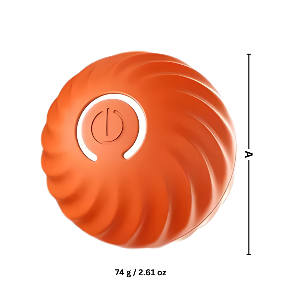 Balle pour chien avec évitement d'obstacles