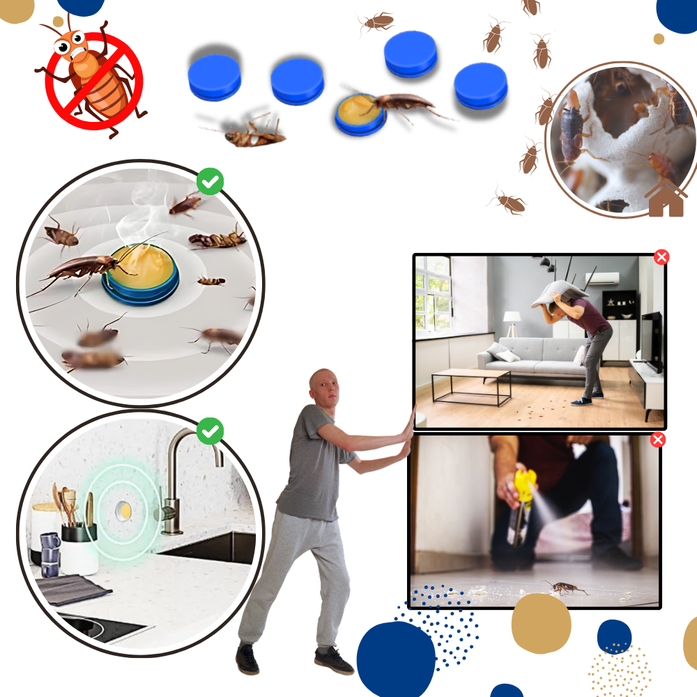 Pièges à blattes sans odeurs