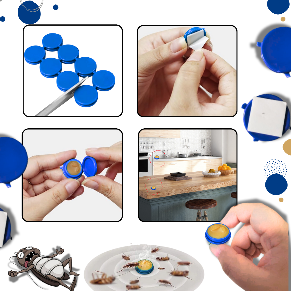 Pièges à blattes sans odeurs