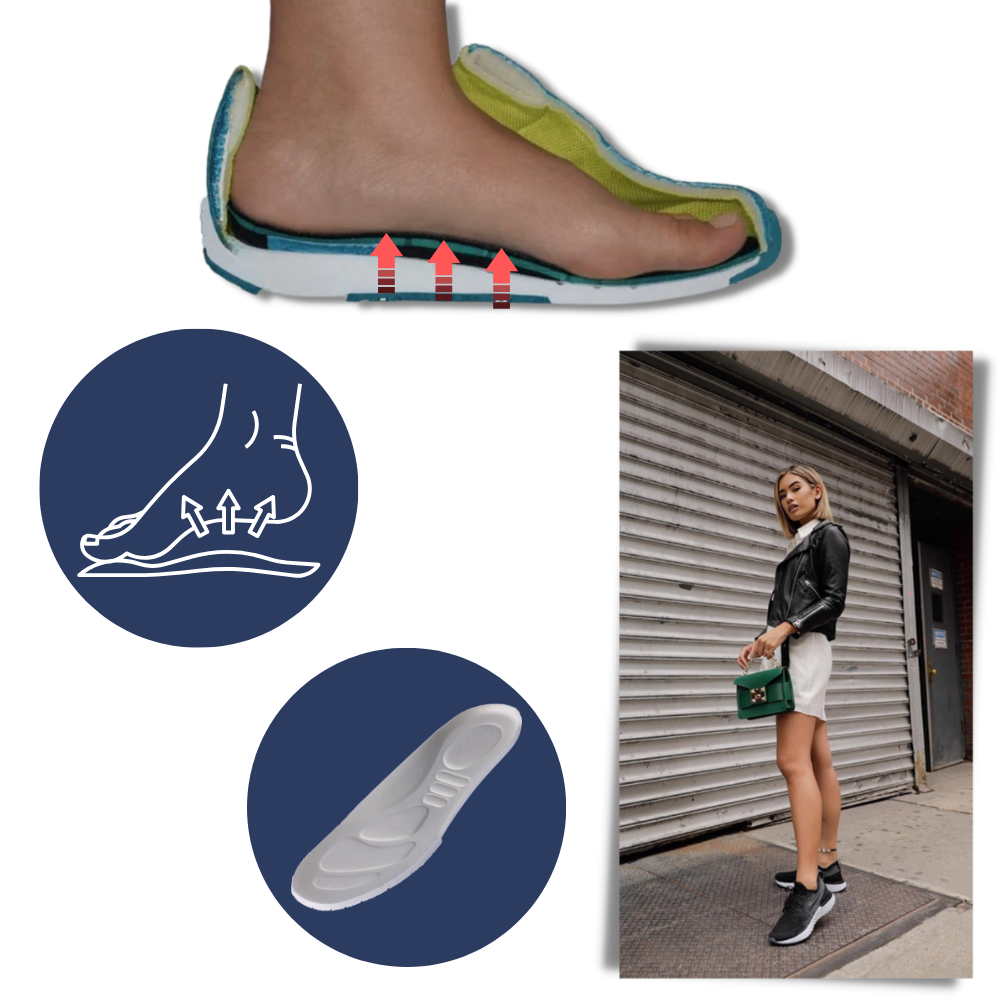 Baskets orthopédiques confortables