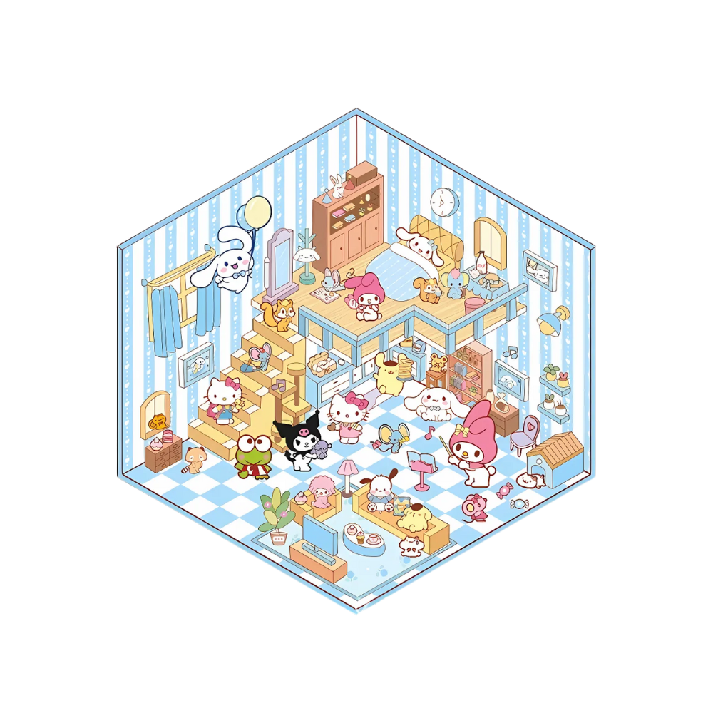 Autocollants Pastels de Mises en Scènes