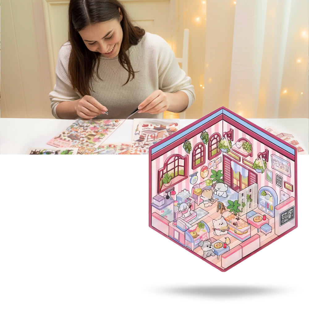 Autocollants Pastels de Mises en Scènes