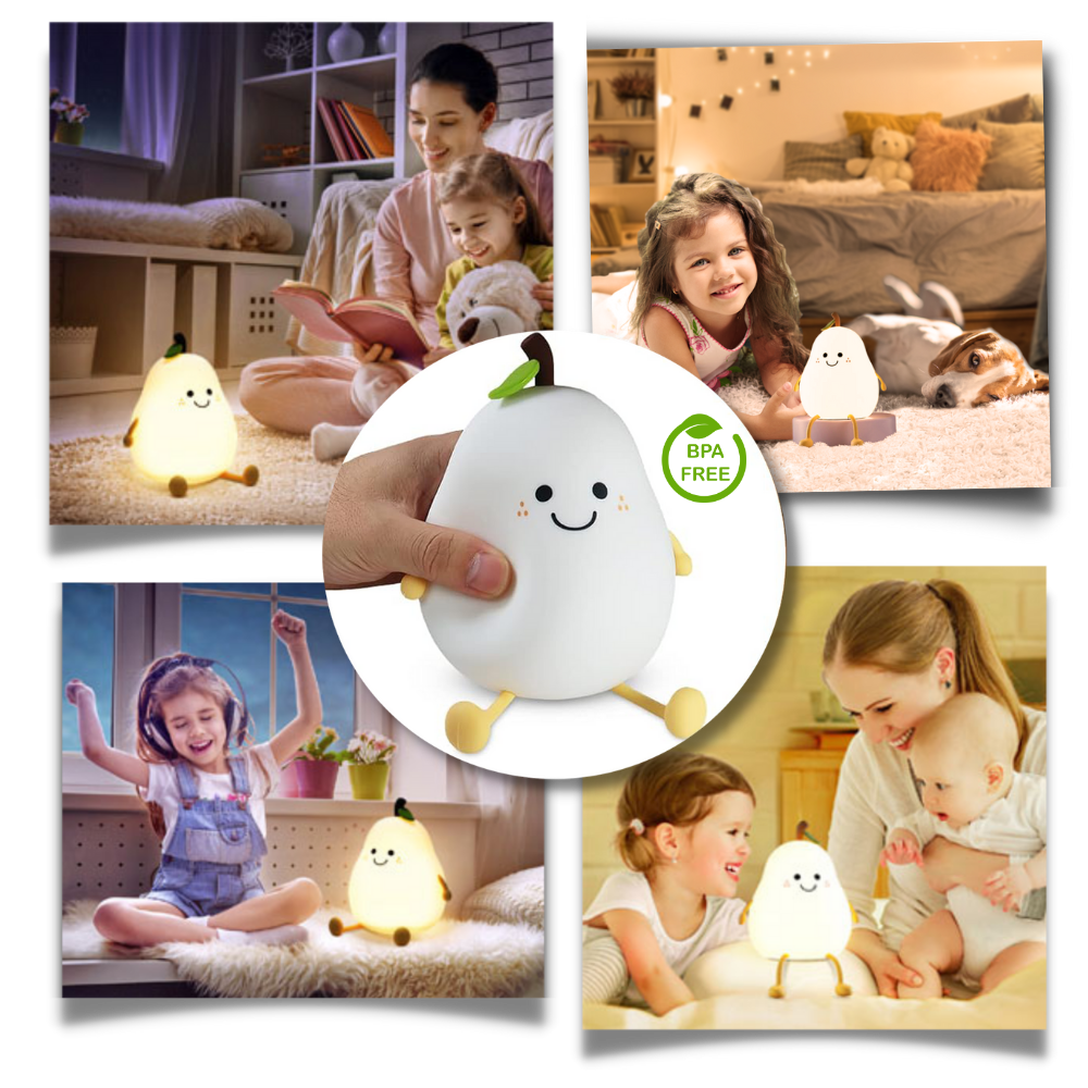 Lampe LED USB en forme de poire