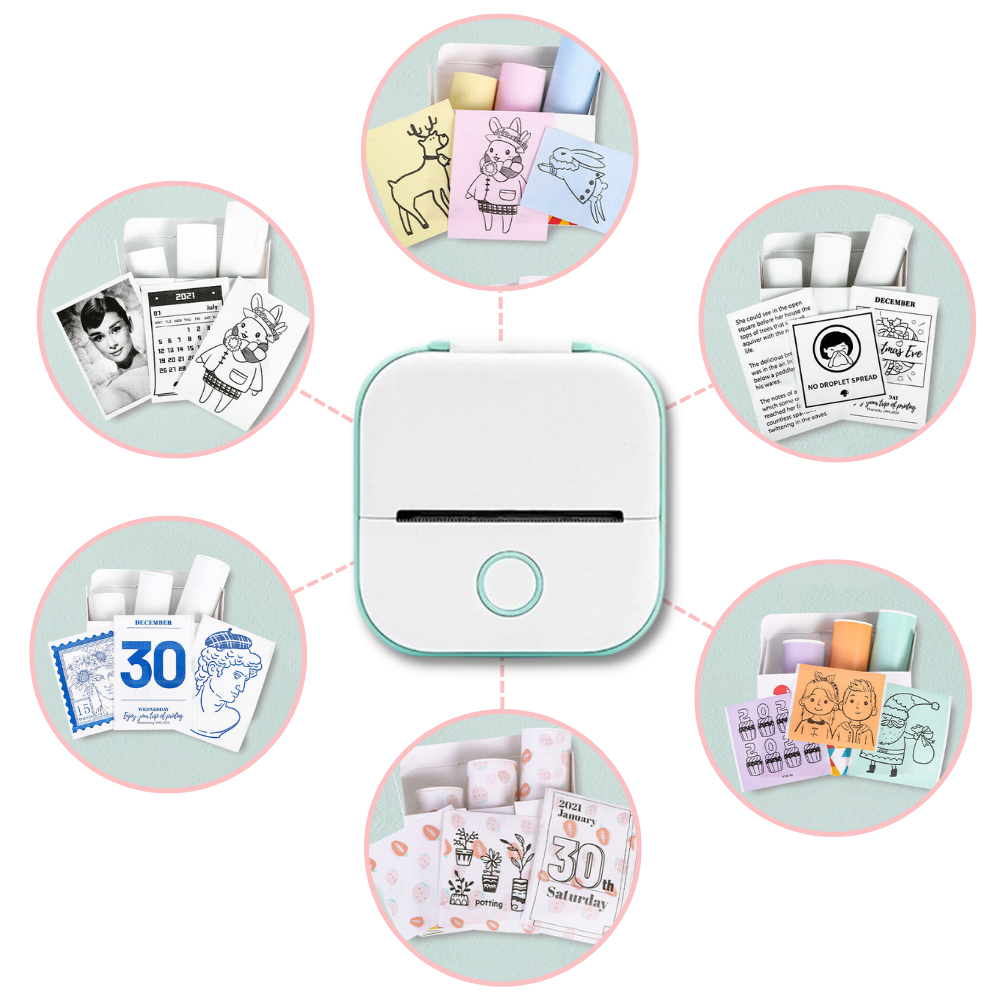 Imprimante de stickers sans encre Phomemo