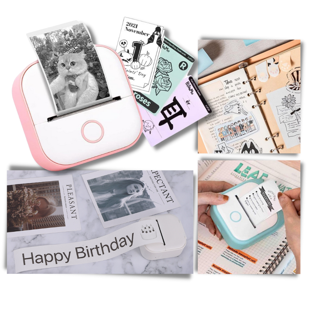 Imprimante de stickers sans encre Phomemo