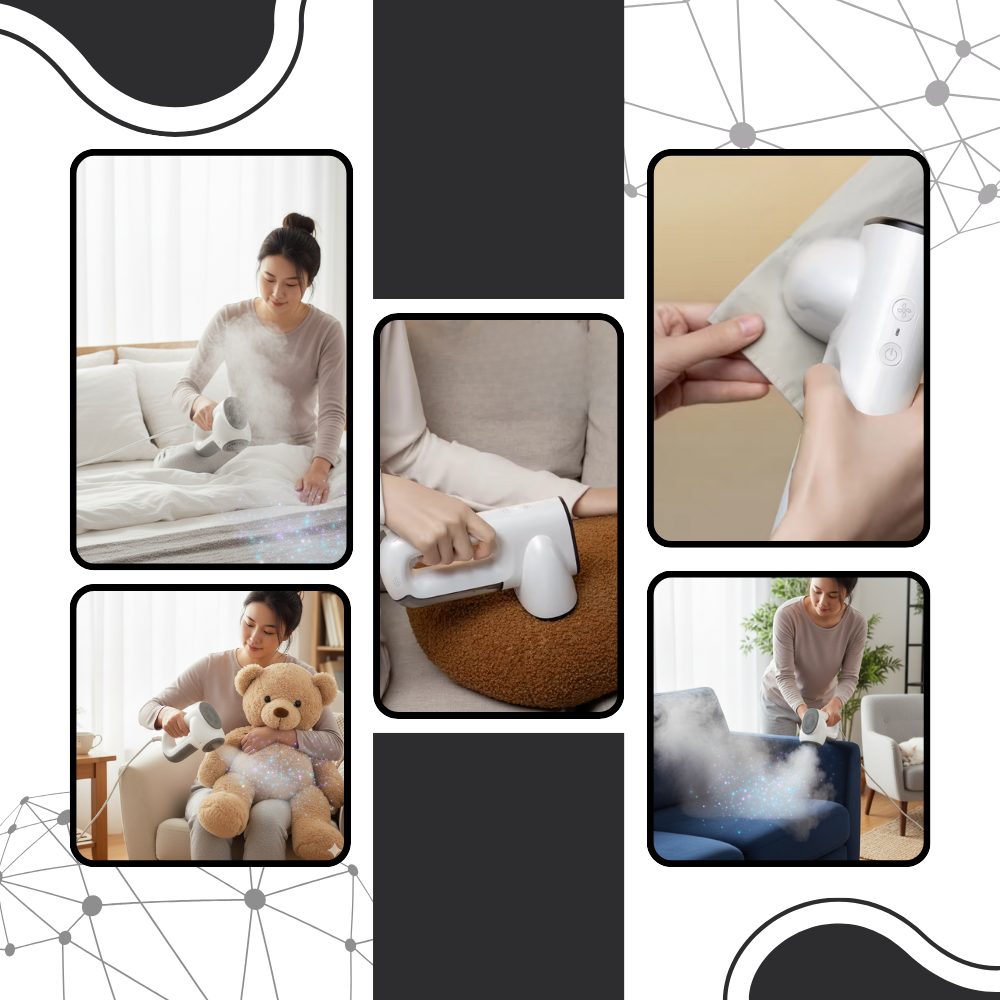 Défroisseur vapeur portable pour vêtements