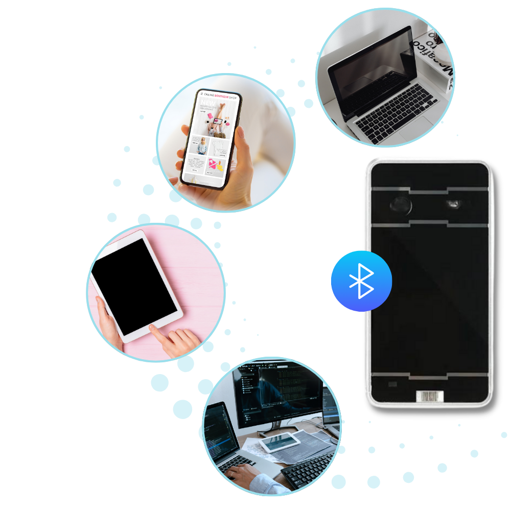 Clavier virtuel laser portable