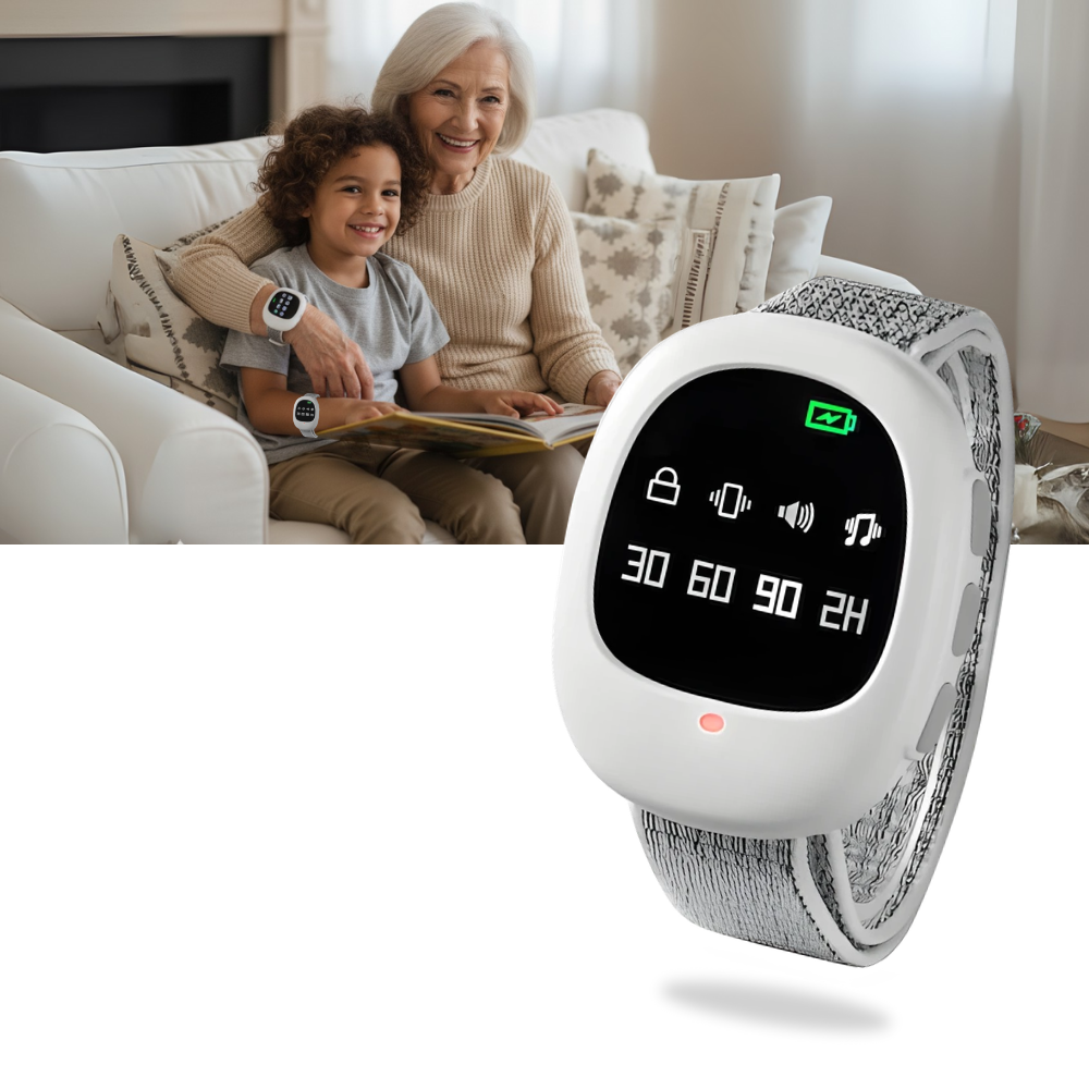 Montre alarme d'énurésie