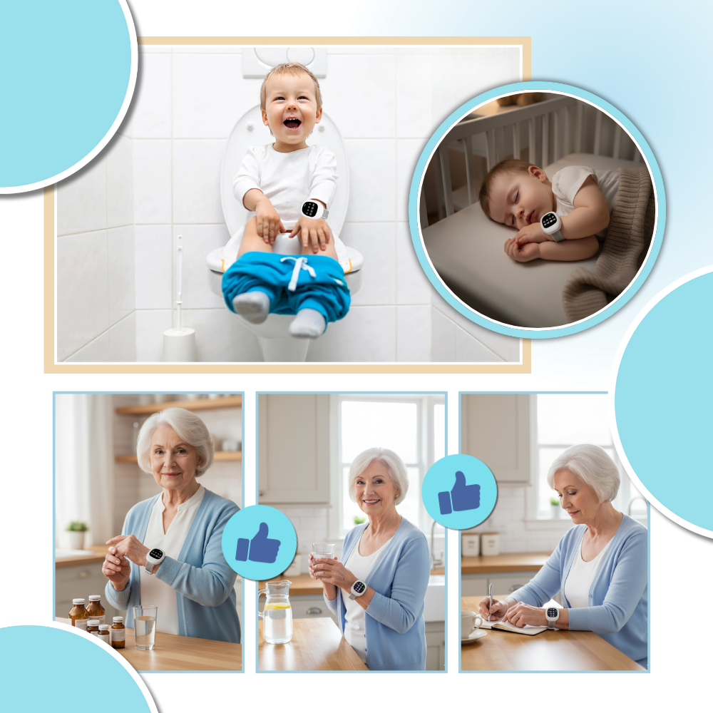 Montre alarme d'énurésie