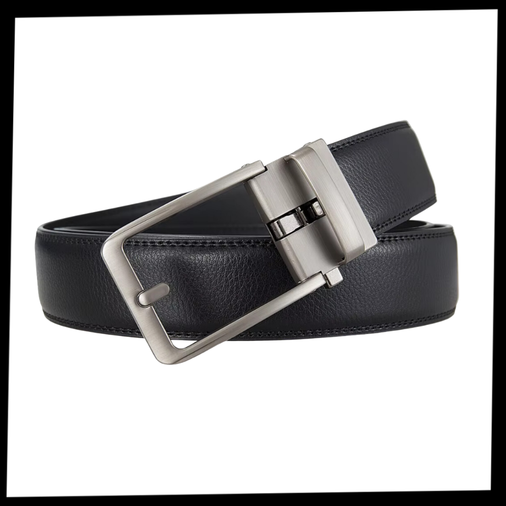 Ceinture automatique en cuir de vache