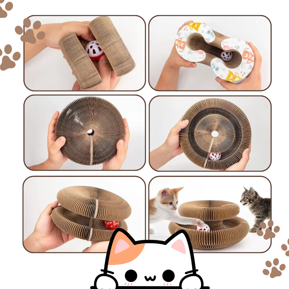 Griffoir anti-stress pour chat