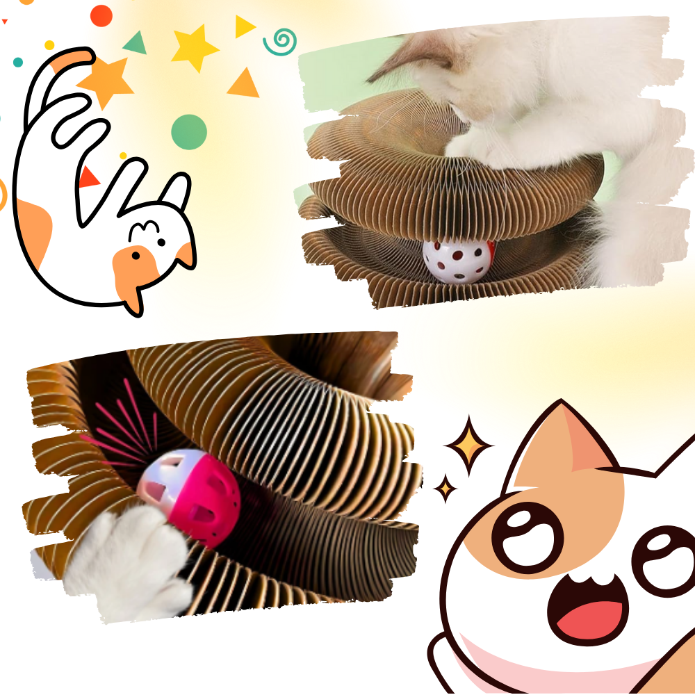 Griffoir anti-stress pour chat