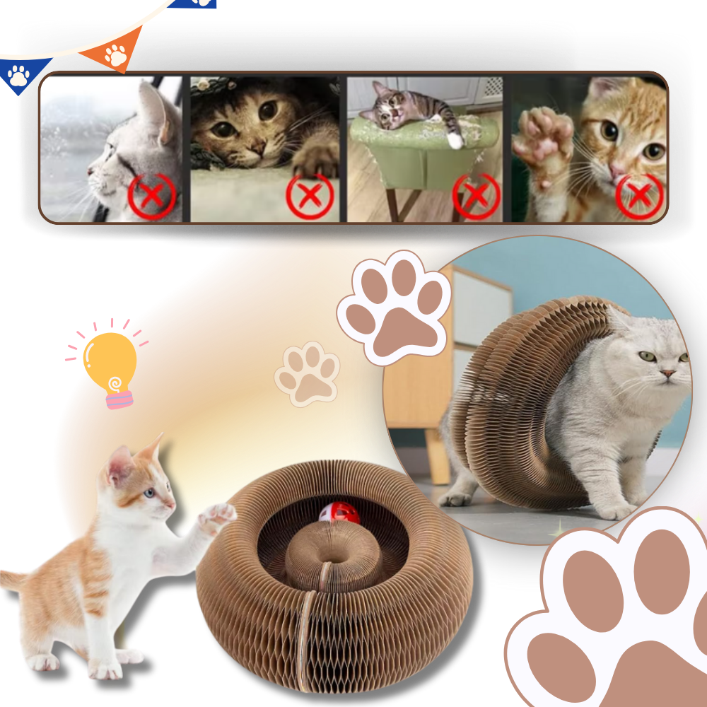 Griffoir anti-stress pour chat