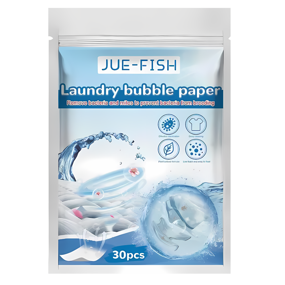 Bandes de lessive écologiques à dissolution rapide