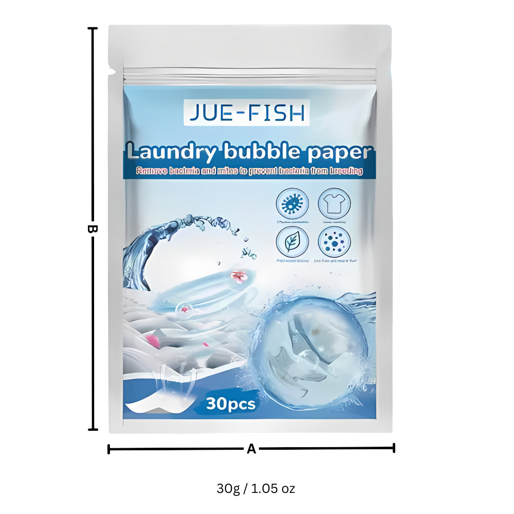 Bandes de lessive écologiques à dissolution rapide