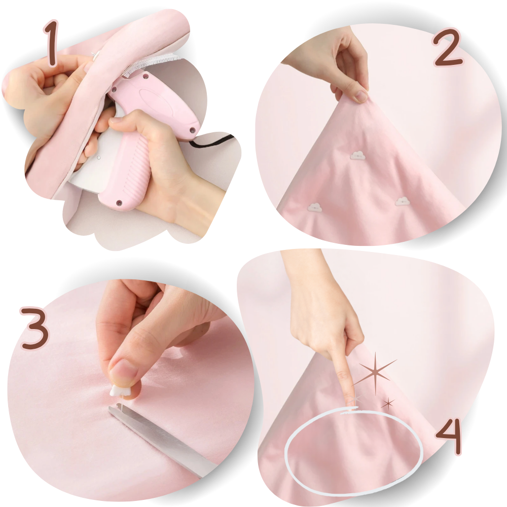 Pistolet à points de fixation rapide