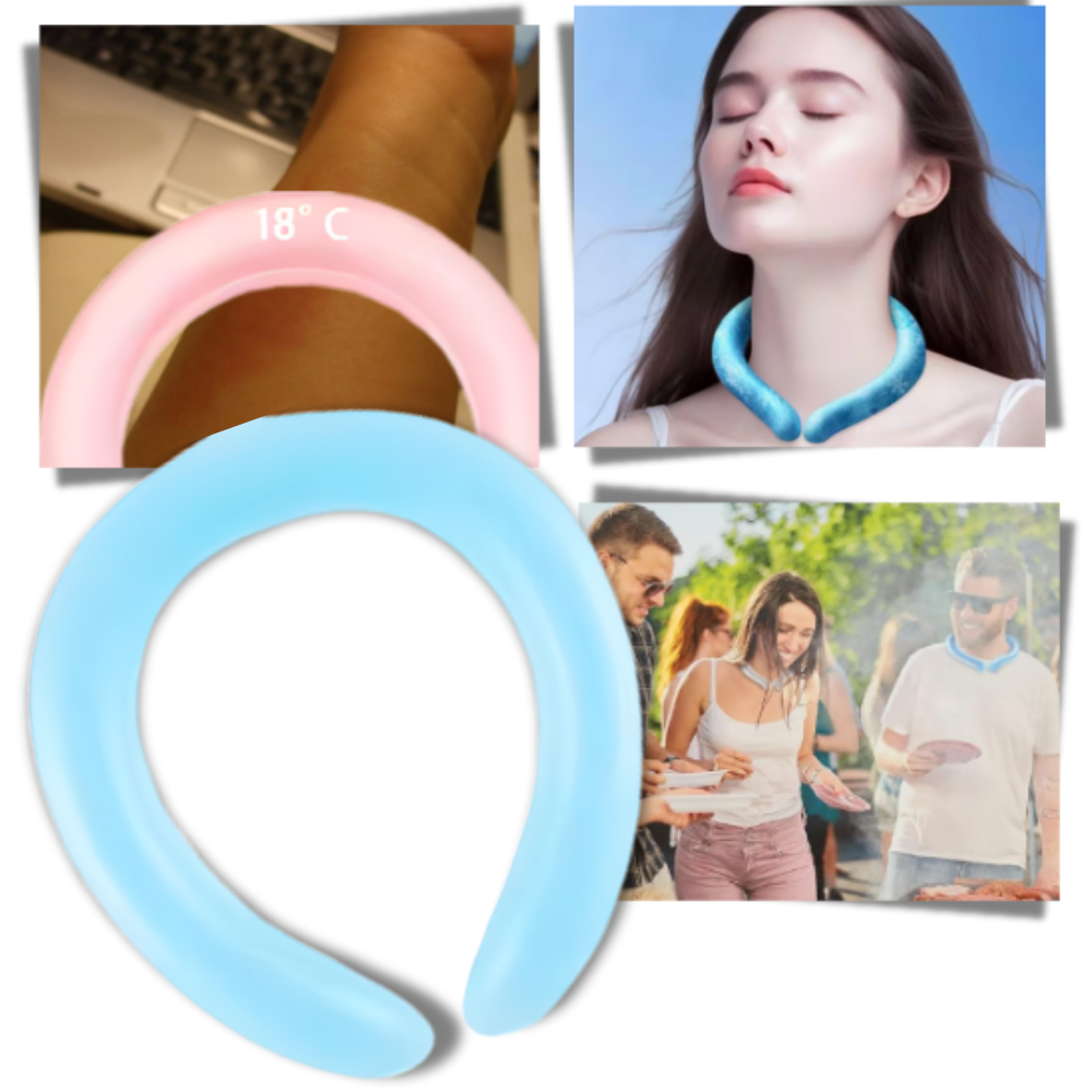 Anneau rafraîchissant pour le cou