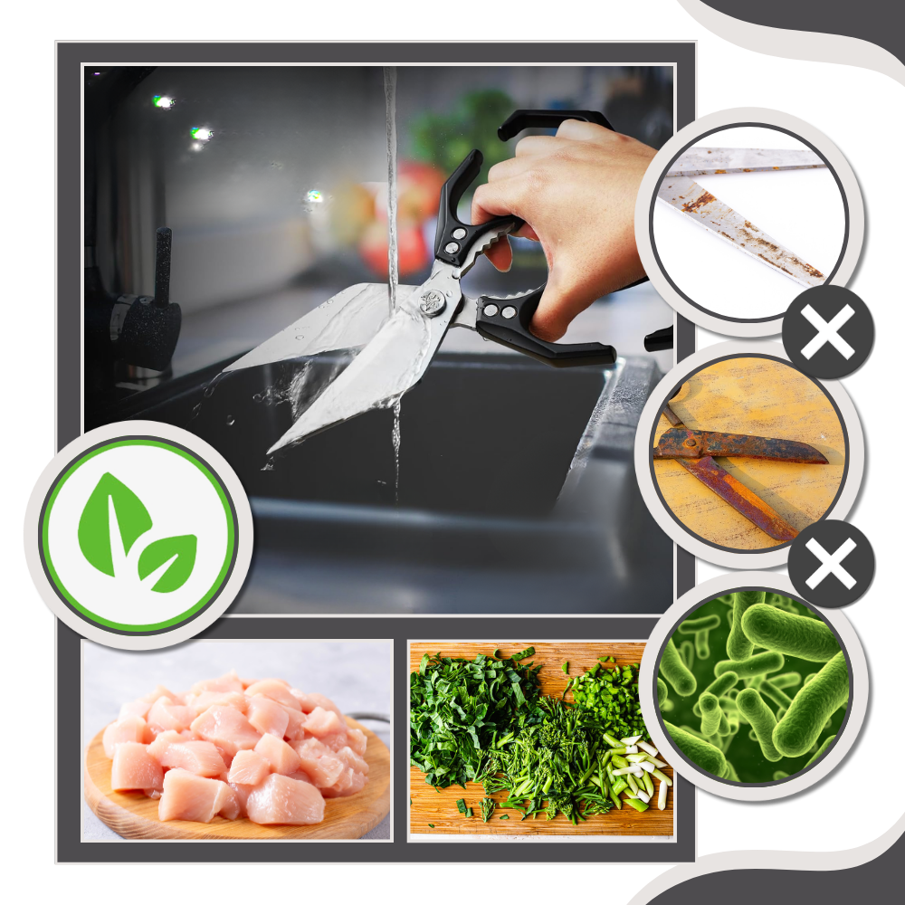 Ciseaux de cuisine ultra-tranchants