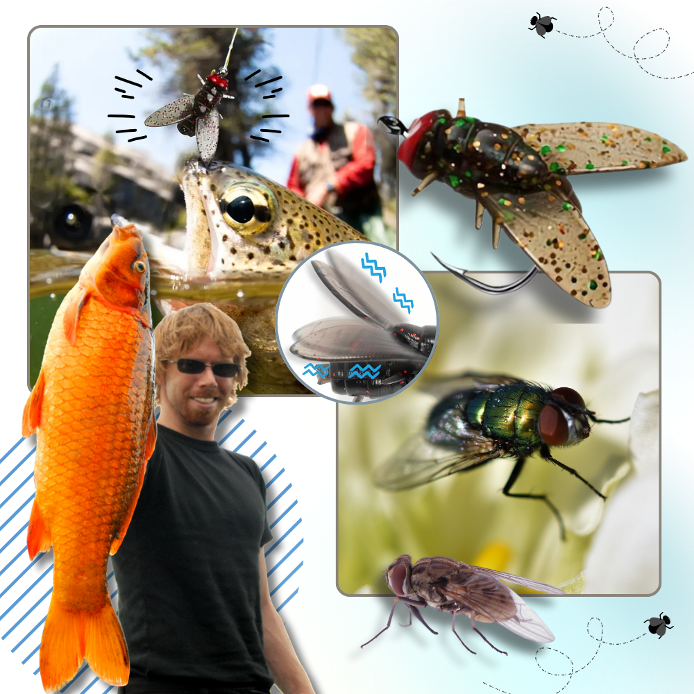 Appâts réalistes pour la pêche à la mouche