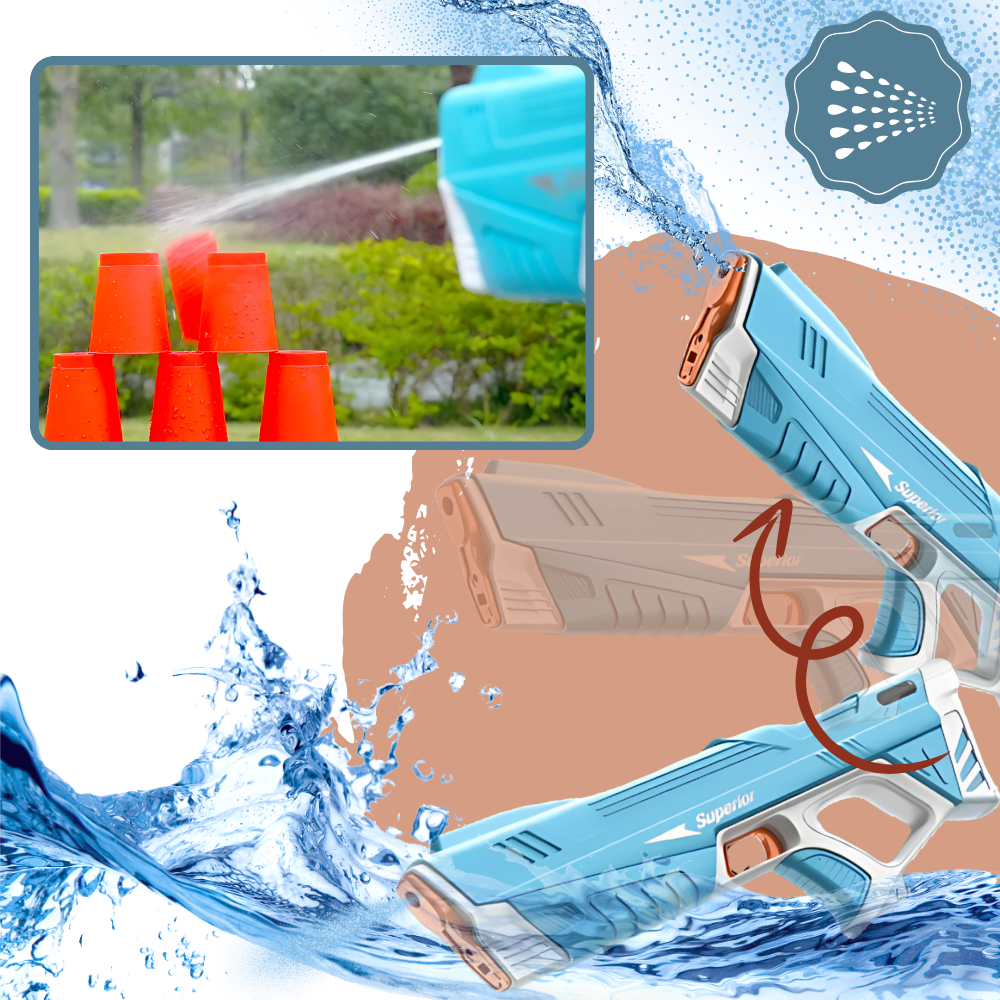 Pistolet à eau électrique rechargeable