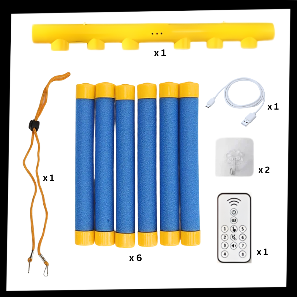 Set de multijeux réflexe et coordination