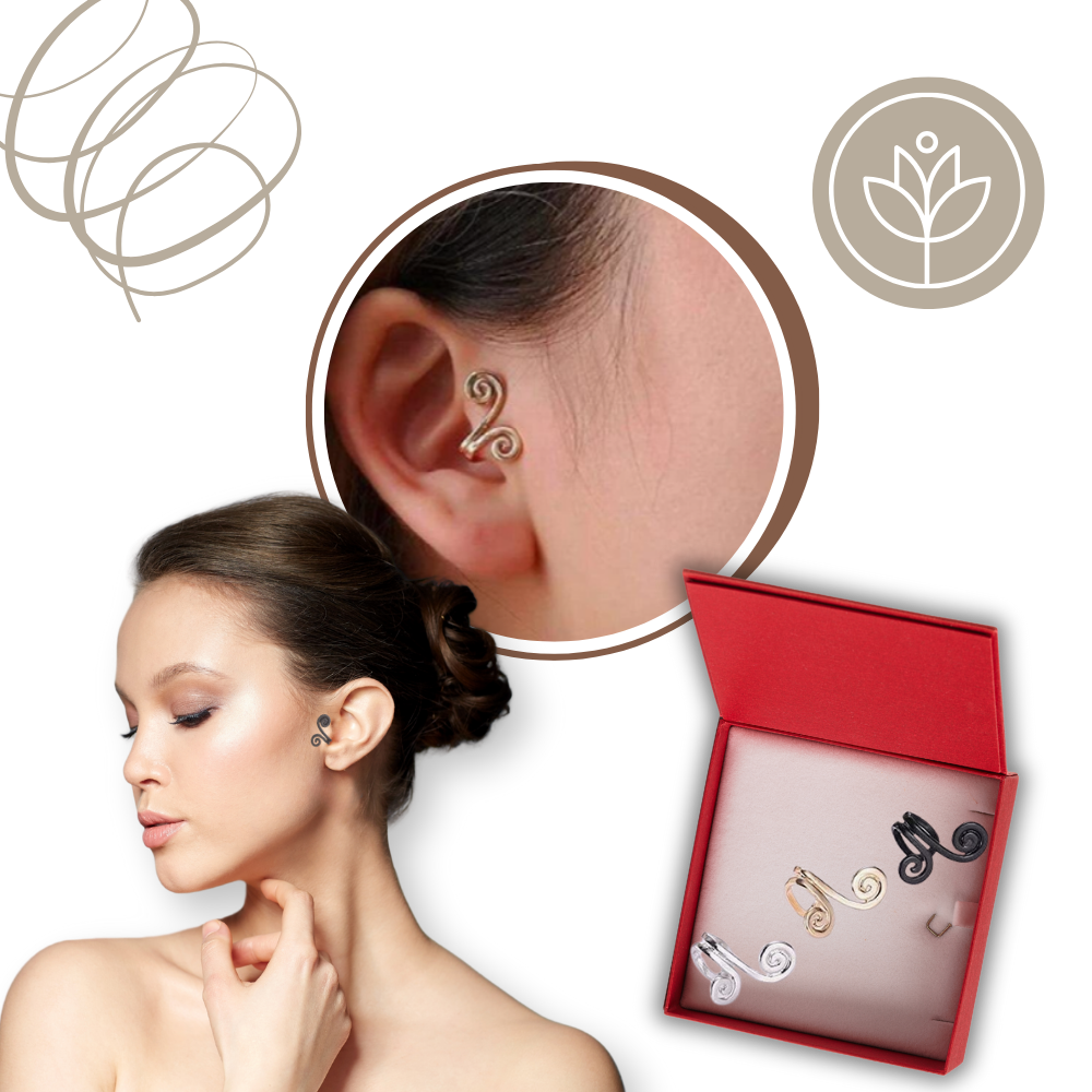 Boucles d'oreilles magnétiques d'acupression