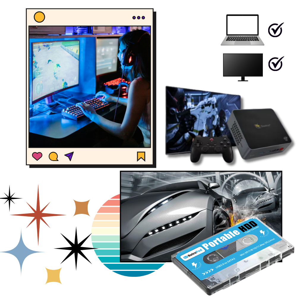 Console de jeu rétro